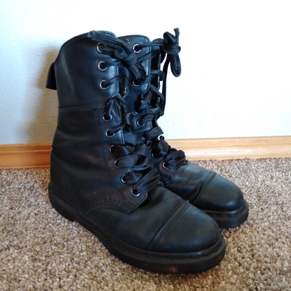 Dr. Martens Shoes - Doc Martens Aimillia Boots Dr Military Ankle